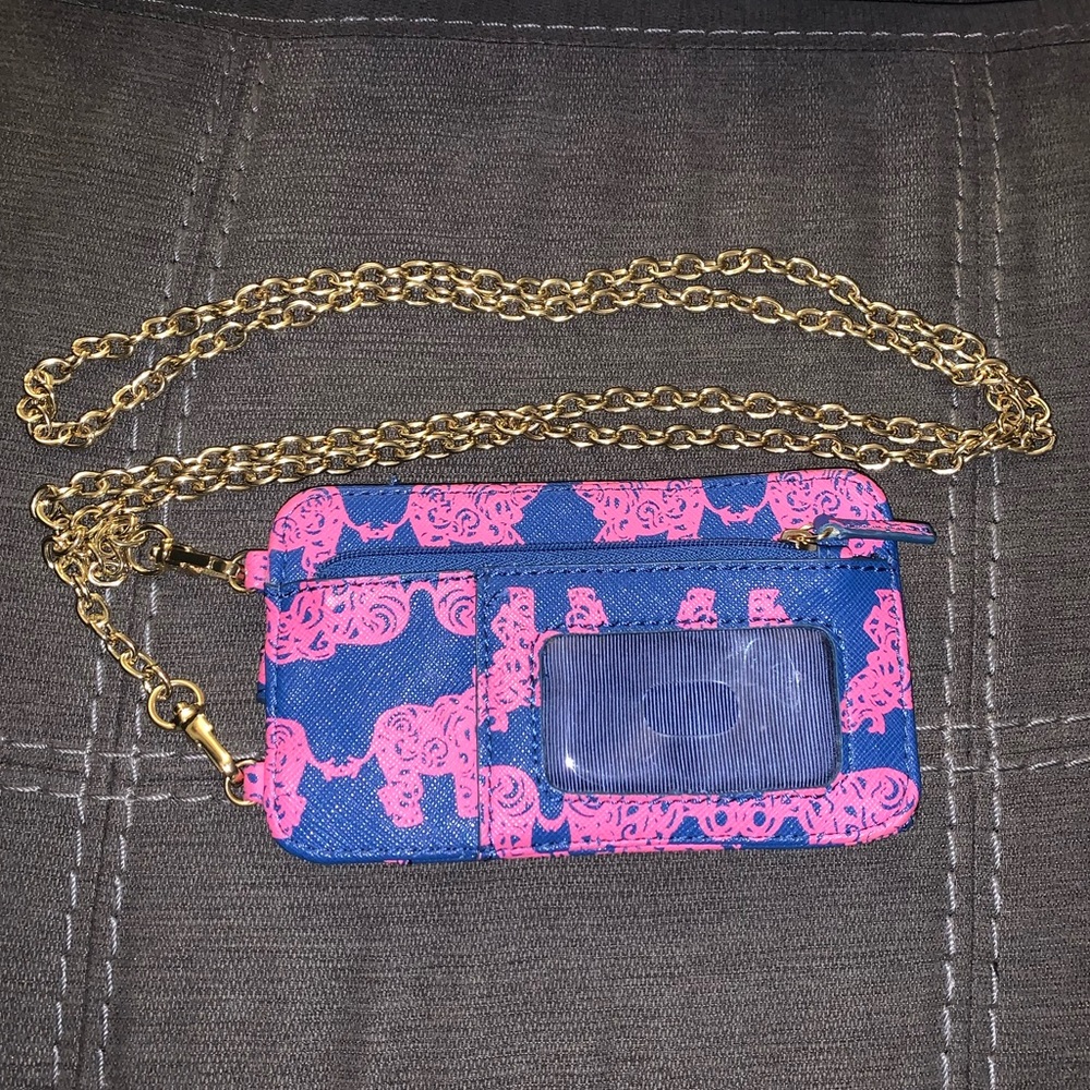 Lilly Pulitzer cross body cellphone holder